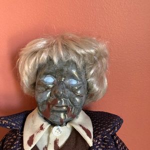 Halloween creepy doll